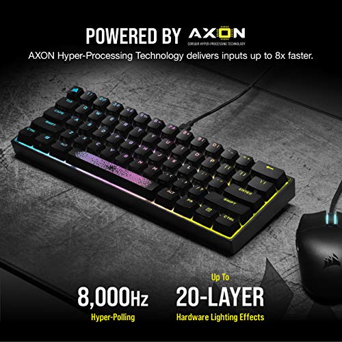 Corsair-K65-RGB-MINI-60-Mechanical-Gaming-Keyboard-Customizable-Per-Key-RGB-Backlighting-CHERRY-MX-Speed-Mechanical-Keyswitches-Detachable-USB-Type-C-Cable-AXON-Hyper-Processing-Technology-Black