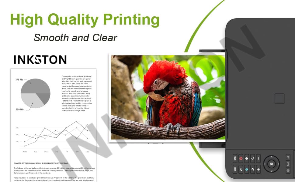 Image of MOH51A (Black) PRINTHEAD Compatible with Printhead Ink Tank 100 /300 /400 Series, Smart Tank 300 /400 Series (Combo)