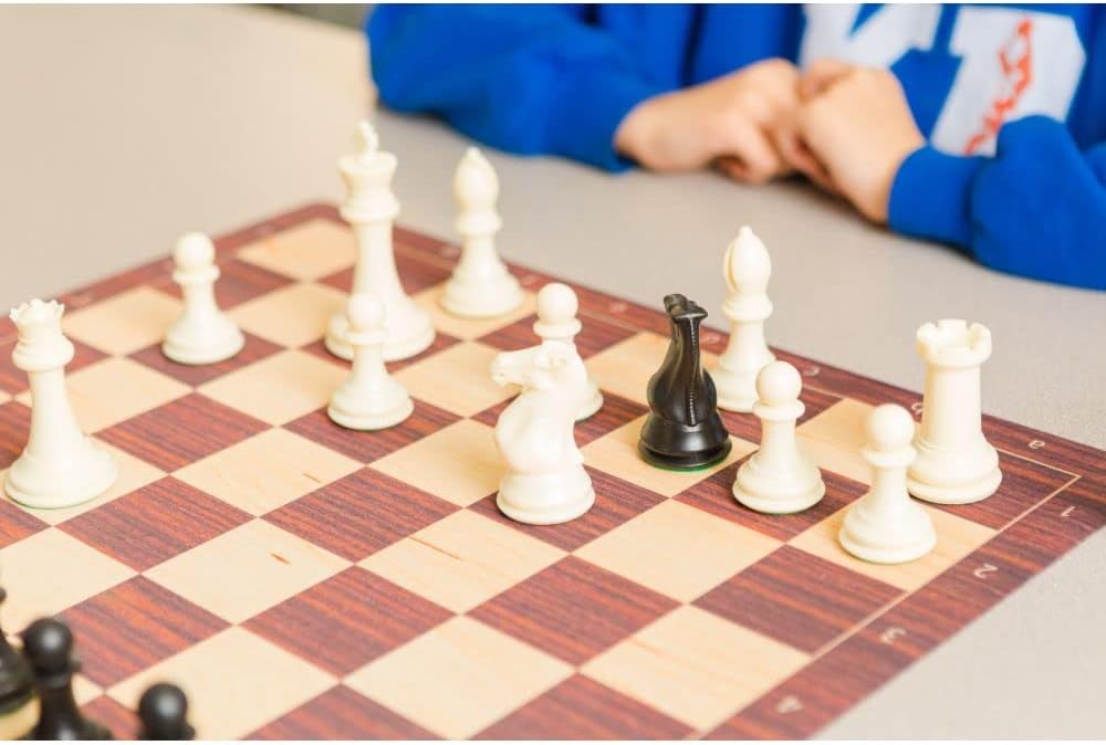 The House of Staunton The World's Greatest Chess Set® - Quadruple Weighted (Indian Rosewood)