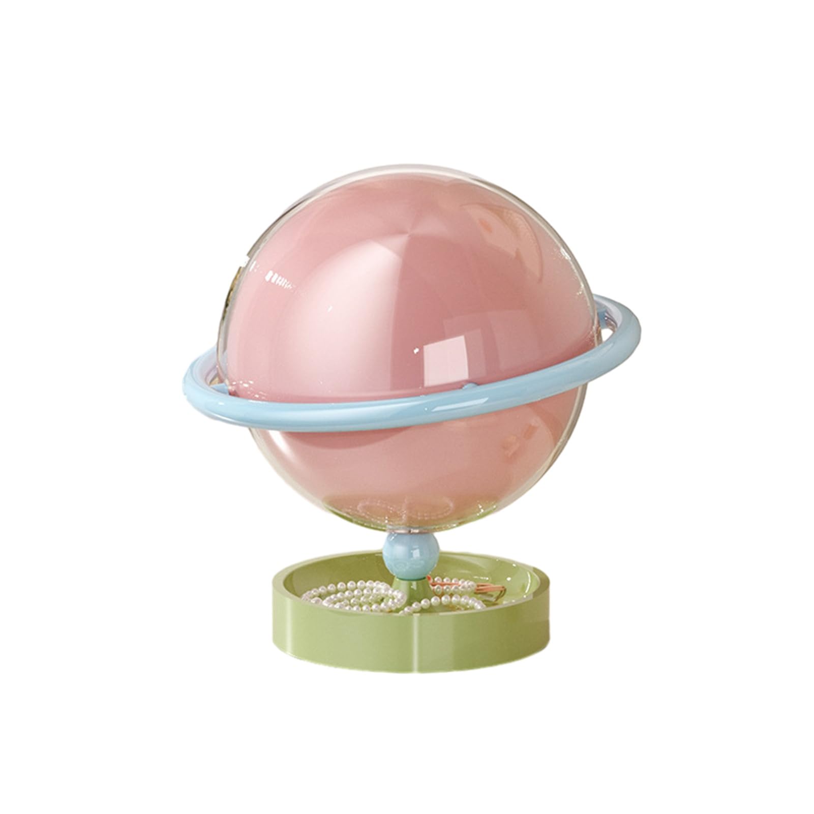 Glifora Storage Box - Spherical Candy Container with Two-Layer Storage Design, Organiser for Bedroom and Living Room