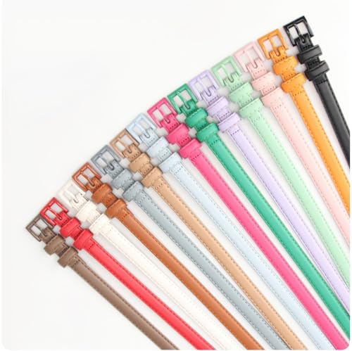 Women's Leather Belts for Jeans Dresses Fashion Gold Buckle Ladies Belt for Students4