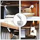 12V LED Lampe Wohnmobil,Bettlampe mit USB und USB-C-Schnittstelle,3 Beleuchtungsmodi,Drehbare Wandlampe für Boot Wohnwagen Innenbeleuchtung Yacht, Fest verdrahtet Wandmontage (Silber)