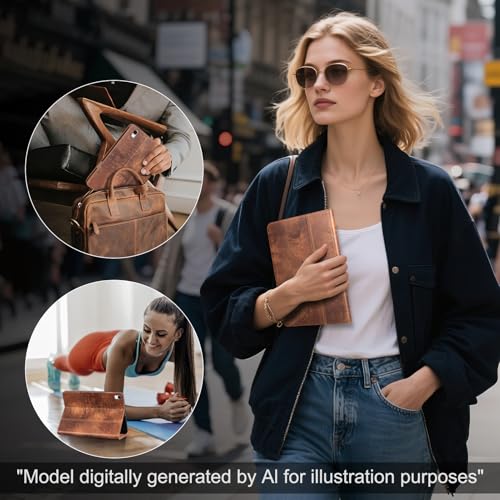 Coque iPad 10e génération cuir pour travailler et lire en déplacement - 7