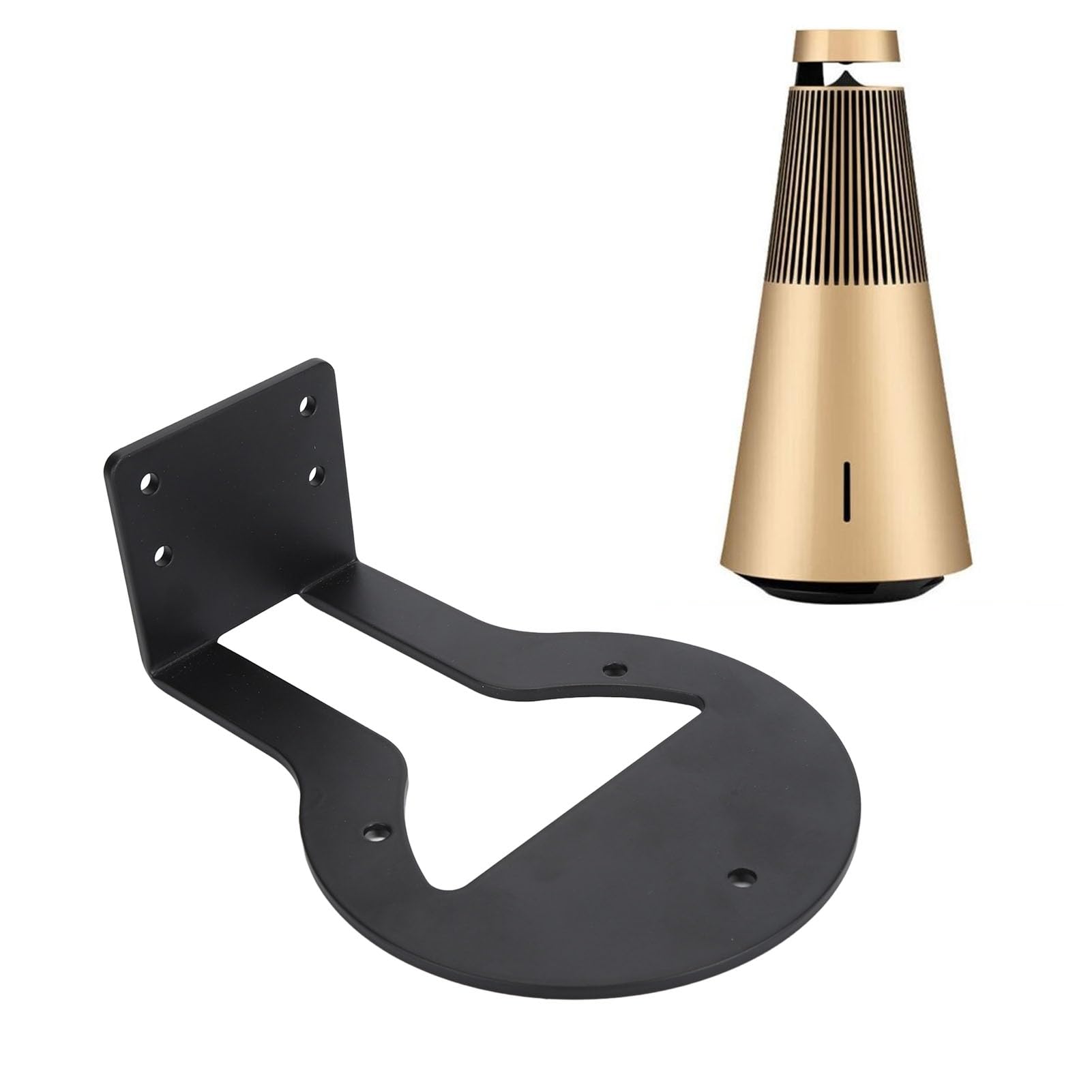 Yunseity Support Mural pour Haut-Parleur B&O Beosound 2 Wi-FI, Support Mural en Métal, Support de Haut-Parleur Peu Encombrant pour Haut-Parleur Bang&Olufsen Beosound 2