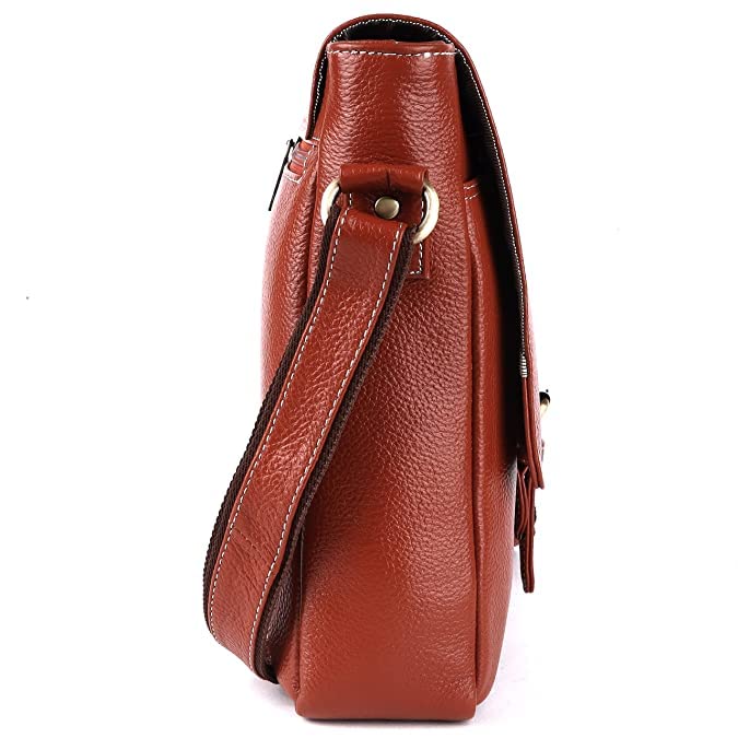SUNLEXA Real Leather Crossbody Bags for Women, Travel Purse Crossover, Long Over the Shoulder Sling Womens Purses4