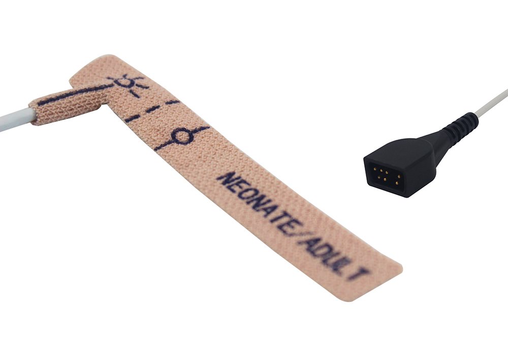 Lot de 12 capteurs Spo2 jetables pour sondes à doigt Nonin 9000N Neonate/adulte 7 broches approuvé par la FDA et CE