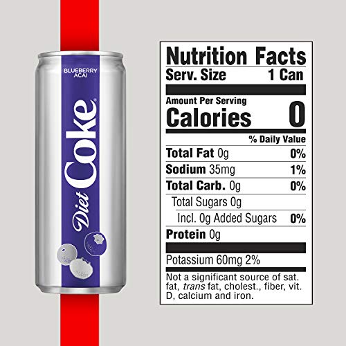 Image of McCafe Blueberry Acai Soft Drink, 12 fl oz (Pack of 8)