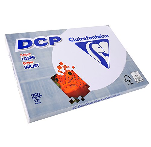 Papier DCP 250g A3 Clairefontaine blanc pour impressions haute définition durables