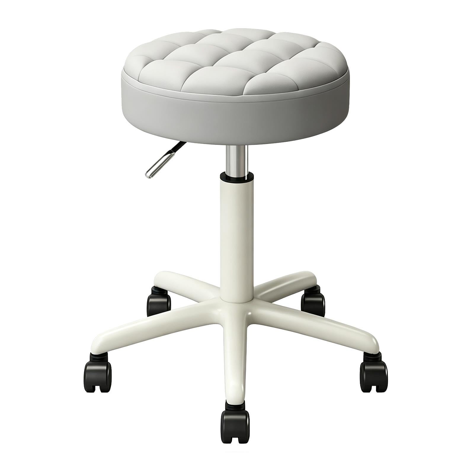 Taboret Roboczy z Regulacją Wysokości z Kółkami Stołek Roboczy Garaż