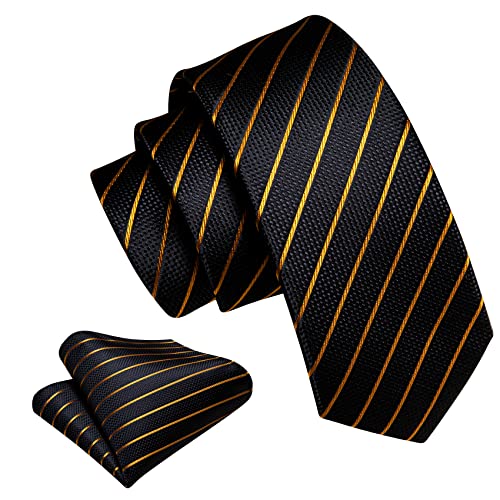 Image of Barry.Wang Boys Ties School Pre-Tied Kids Necktie Handkerchief Clip Set Uniforms Child Ties for 8-14 Years Wedding Party