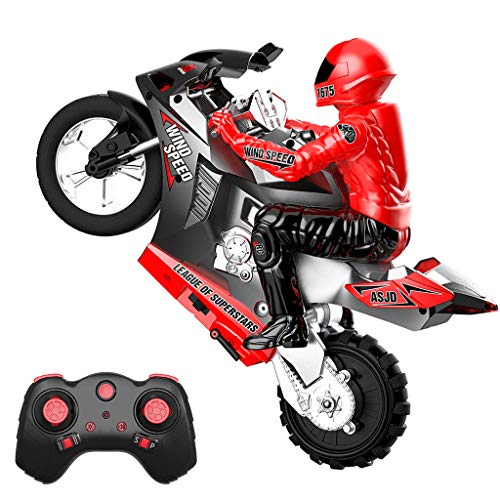 image for cobcob RC Motorcycle,2.4Ghz Built-in 6-Axis High Speed Rc Car Remote C