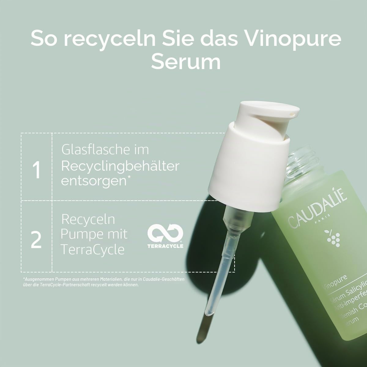 Caudalie Vinopure Serum mit Salicylsäure gegen Unreinheiten – 30 ml