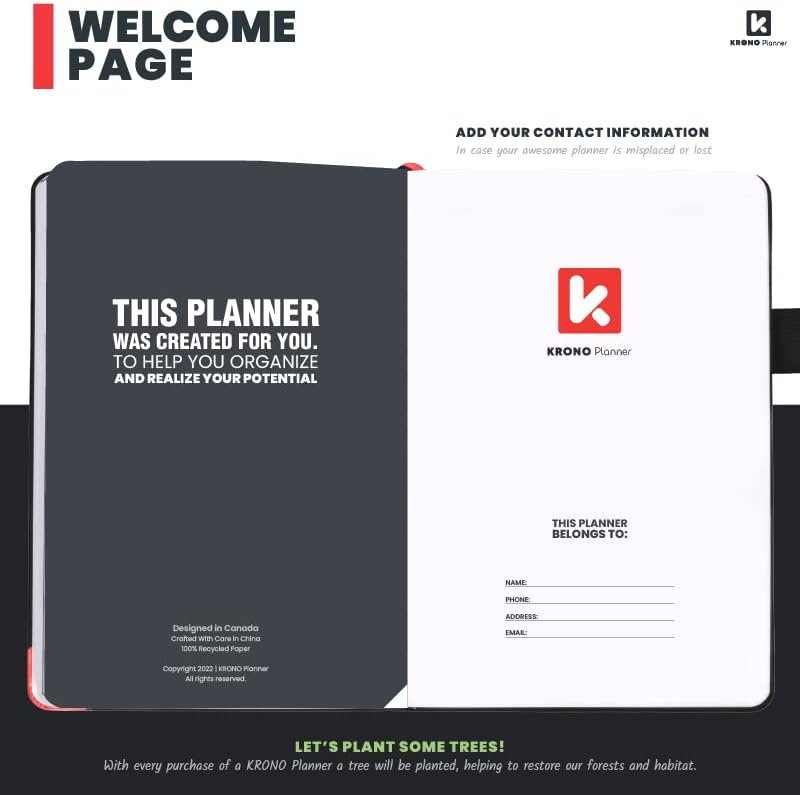 Miniatura 3 de Premium – La mejor agenda diaria sin fecha 2023 para aumentar la productividad, la concentración, el crecimiento personal, la felicidad y el éxito |