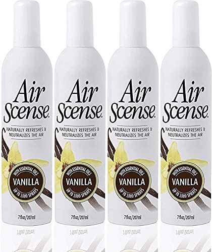Air Scense, Vanilla Air Freshner 7 oz. (Case of 4)