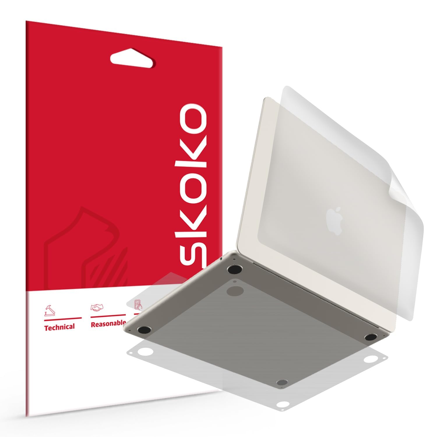 Amazon.co.jp: skoko スキンシール MacBook Air 15 インチ M5 M4 M3 M2