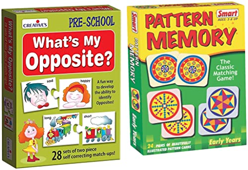 Image of Wildlife Educational Games & Puzzle, 56 Piece, Multicolour&Smart Pattern Memory Educational Games & Puzzle, Multicolour