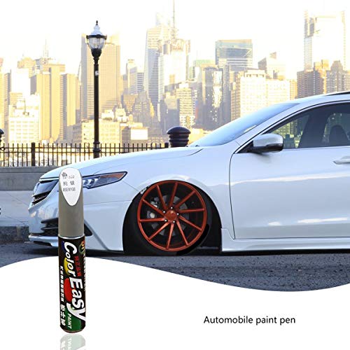 healthwen Auto Touch Up Pen Set Autolak Oppervlak Reparatie Kras Reparatie Verf Wit Grijs Zwart Rood Gemengde Kleur Verf… - Image 6