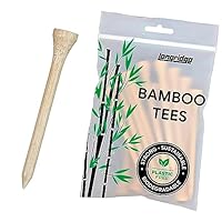 LONGRIDGE Bamboo Tees 69Mm Natural (40 Pcs)