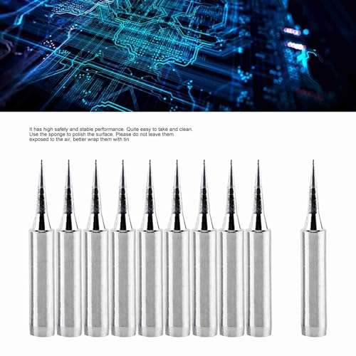 Image of 10PCS Soldering Iron Tips, 900m-T-I Solder Welding Replacement Tip Kit for 936, 937 Soldering Station