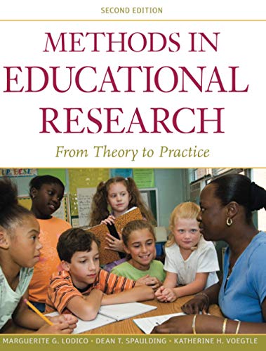 Methods in Educational Research: From Theory to Practice