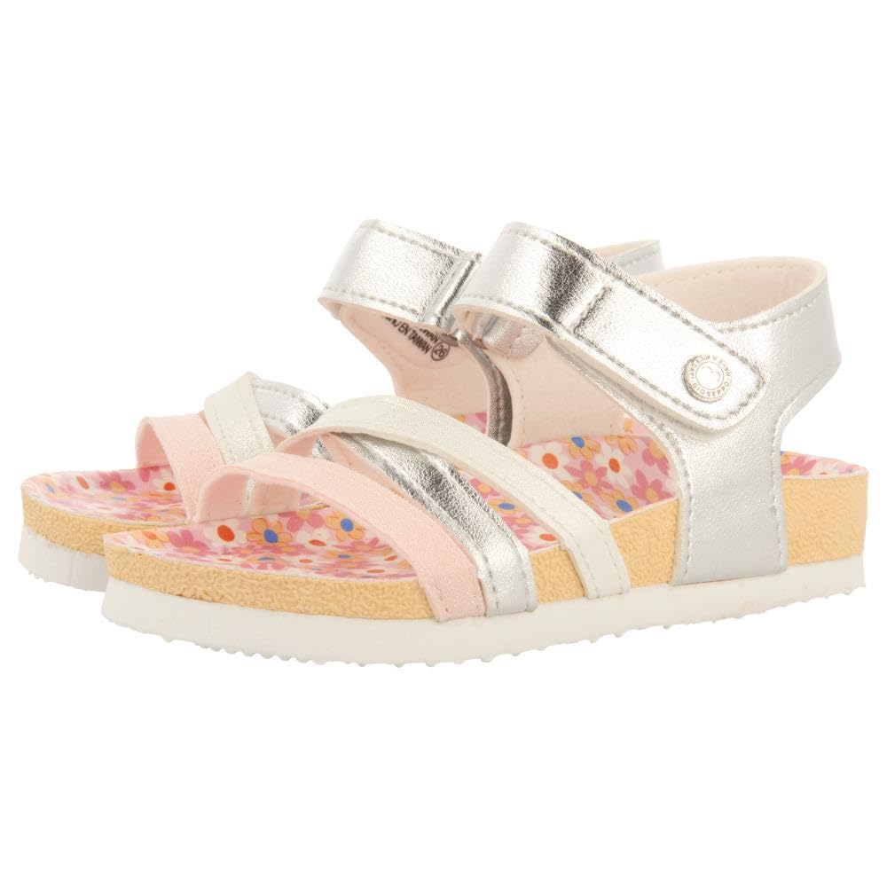 GIOSEPPO Houlton Flip-Flop, Metallic Silver, 5 UK