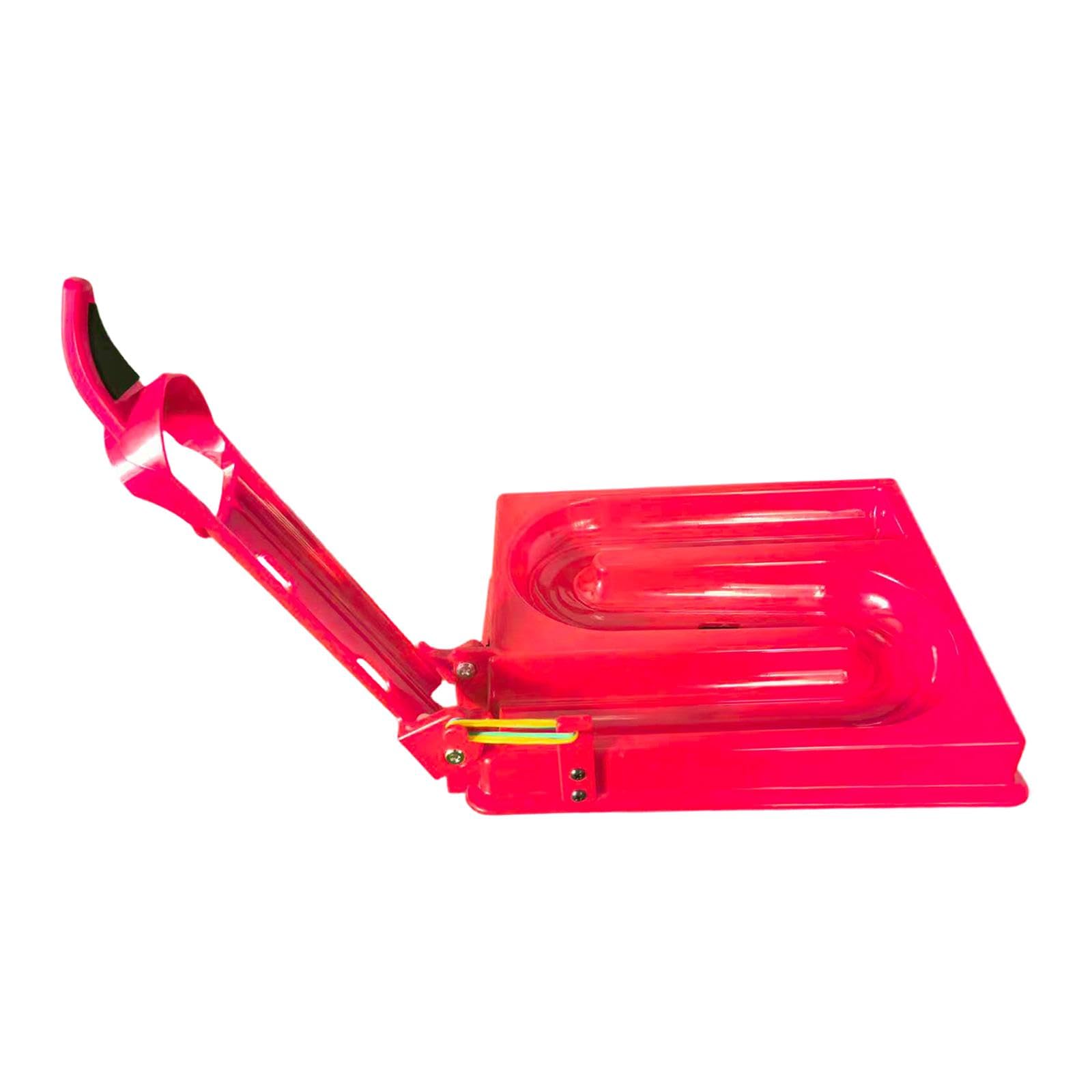 LOVIVER Precision Pool Ball Rack Practice Tool, Table Accessories Easy to Use Ball Launcher Billiards Training Tool, red
