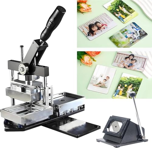 Zestaw Do Tworzenia Spersonalizowanych Magnesów Na Lodówkę – Zawiera Obcinak Do Papieru I 100 Materiałów – Idealny Na Pamiątki I Imprezy – 80 X 53 Mm – Kreator Magne,90 * 65mmmachine