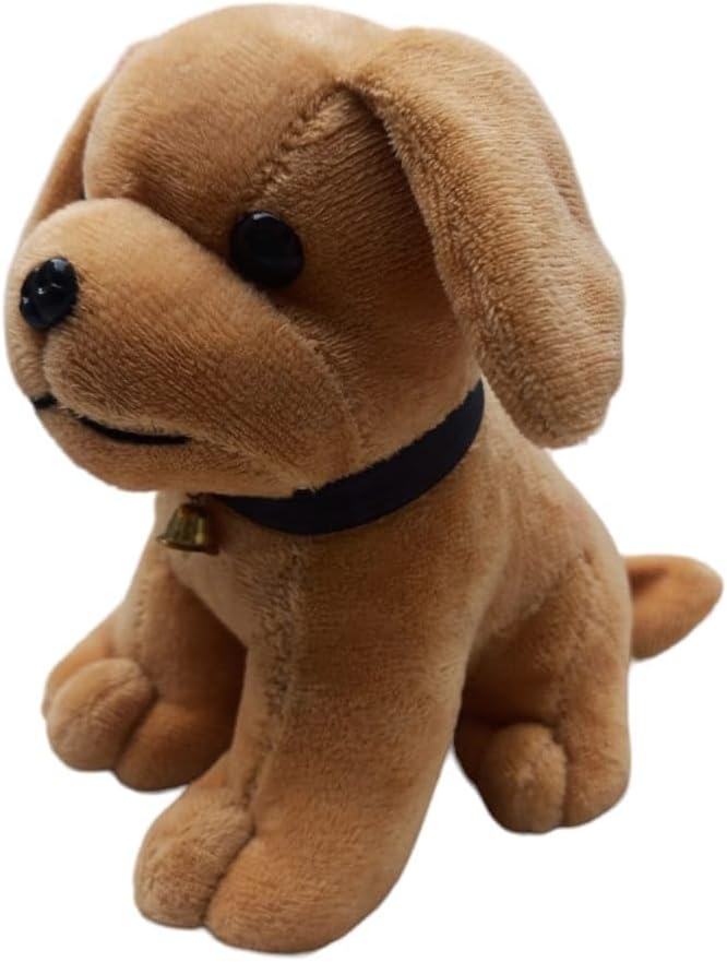 TMT-Cute Bull Dog Soft Toys for Kids | Plush Animal Stuffed Toys for Boys & Girls | Baby Puppy Dogs Plush Toys Soft Toy for Babe Girl | Puppy Soft Toy Dogy (Brown-Puppy)