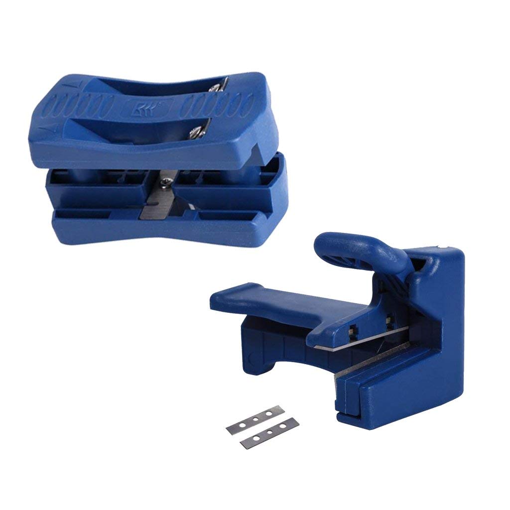 Cuchillas dobles manuales para cantos y arreglos de muebles de melamina en casa