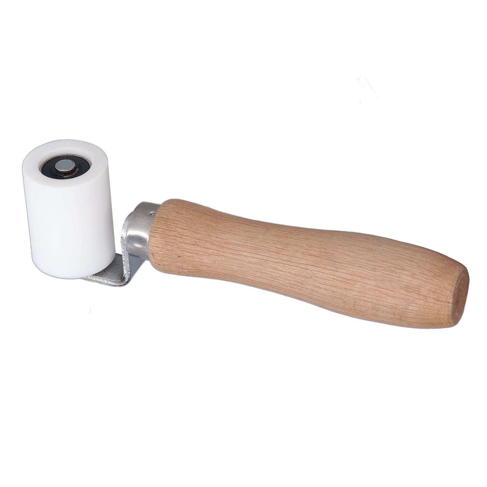 Rodillo de Silicona Profesional de Alta Temperatura de 40 MM/1,6 Pulg, Estructura Extraíble, Diseño de Cojinete Bidireccional, Funcionamiento Flexible, Rodillo de Presión Manual para Soldadura