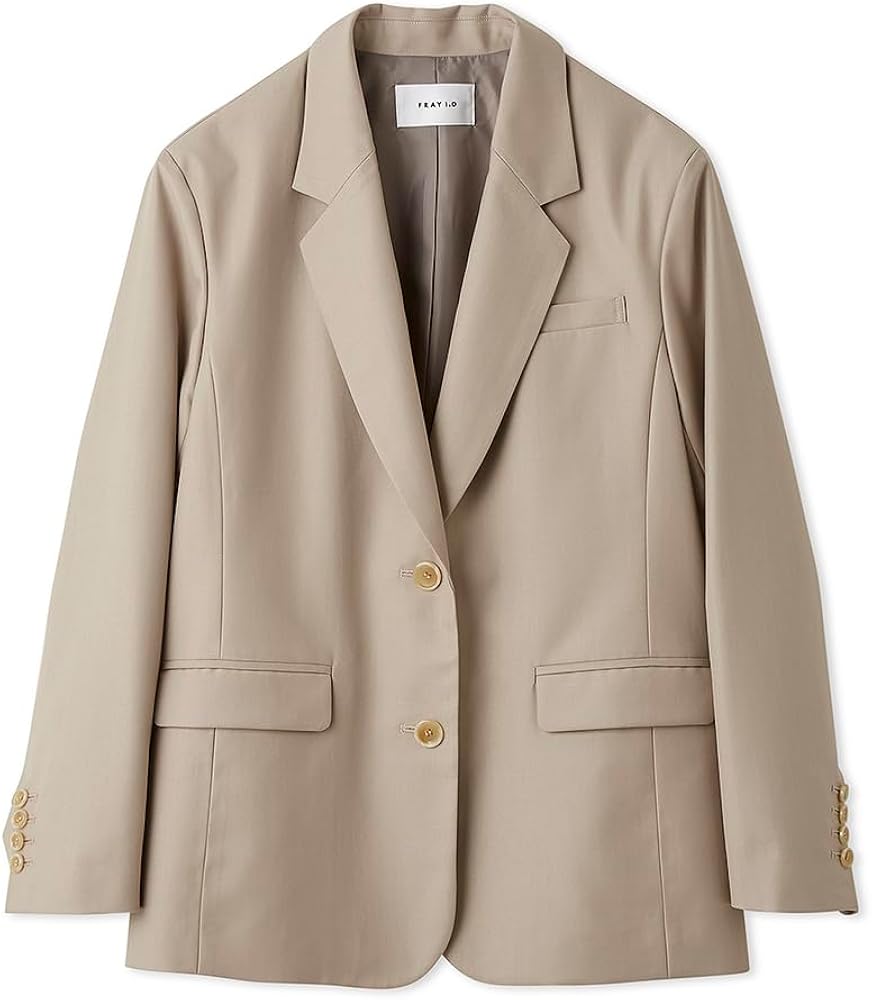 フレイアイディー　シアージャケット【新品・未着用】 FRAY I.D（フレイアイディー）の「シアーボイルダブルジャケット