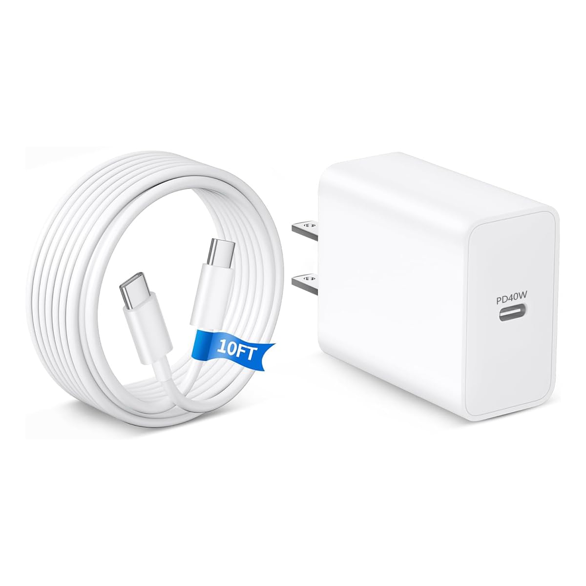 Fast Charger for iPhone 17 16 15 Pro Max Charger Fast Charging Apple 40W USB C Fast Charger