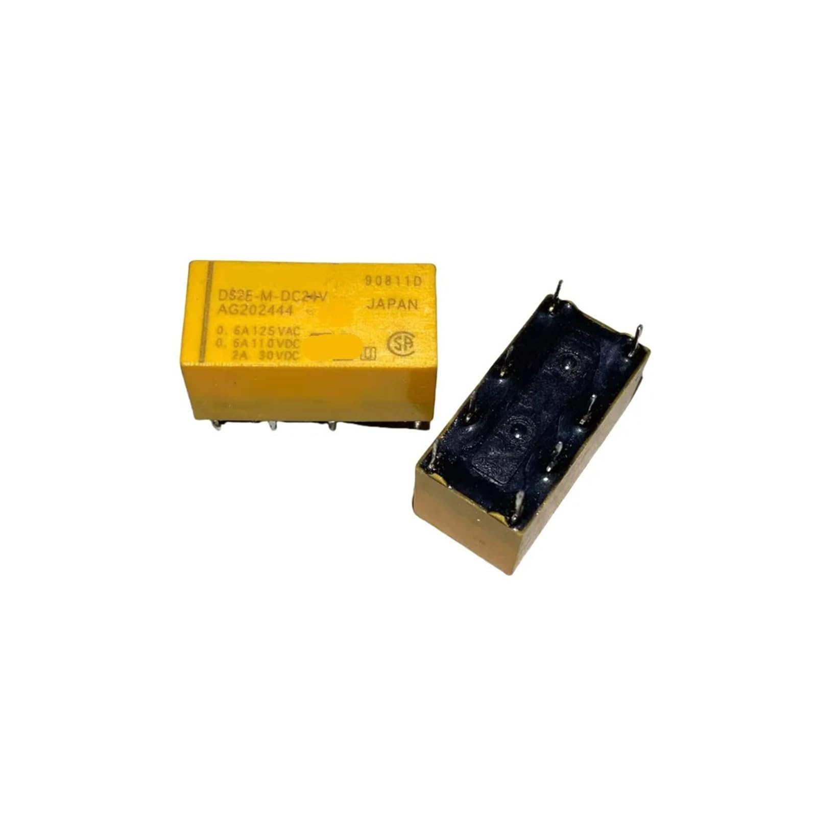 Relais 8 broches DS2E-M-DC24V NAIS pour circuit imprimé miniature - 7