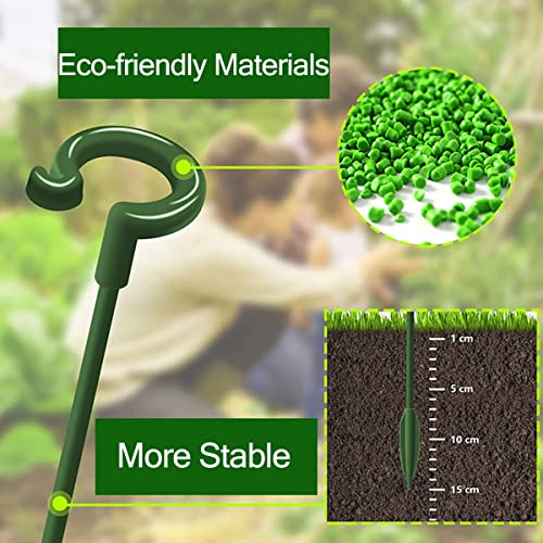 Luckjuju 30 Pcs Plant Support Stakes With 30 Pcs Plant Clips Garden Floral Flower Support Single Stem Support Stake For Phalaenopsis Orchid Flower Roses Amaryllis thumb #3