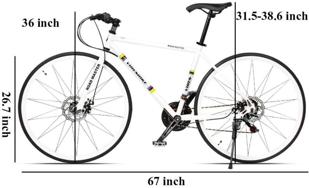 Amazon.co.jp: マウンテンバイク21スピードロード自転車 高炭素鋼