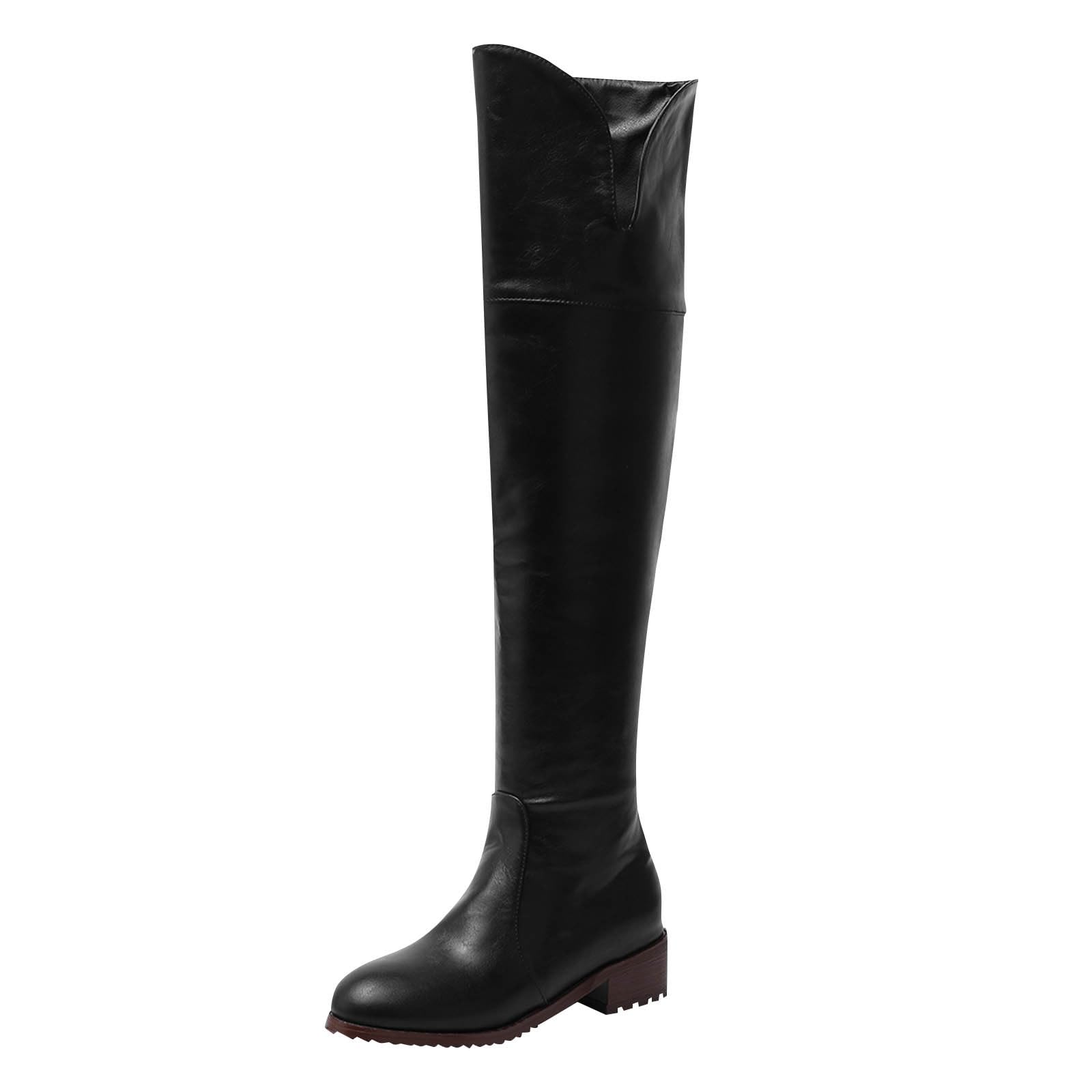Womens Thigh High Boots Stiletto High Heel Over the Knee Fashion Dress Long Boots with Sexy Ponited Toe