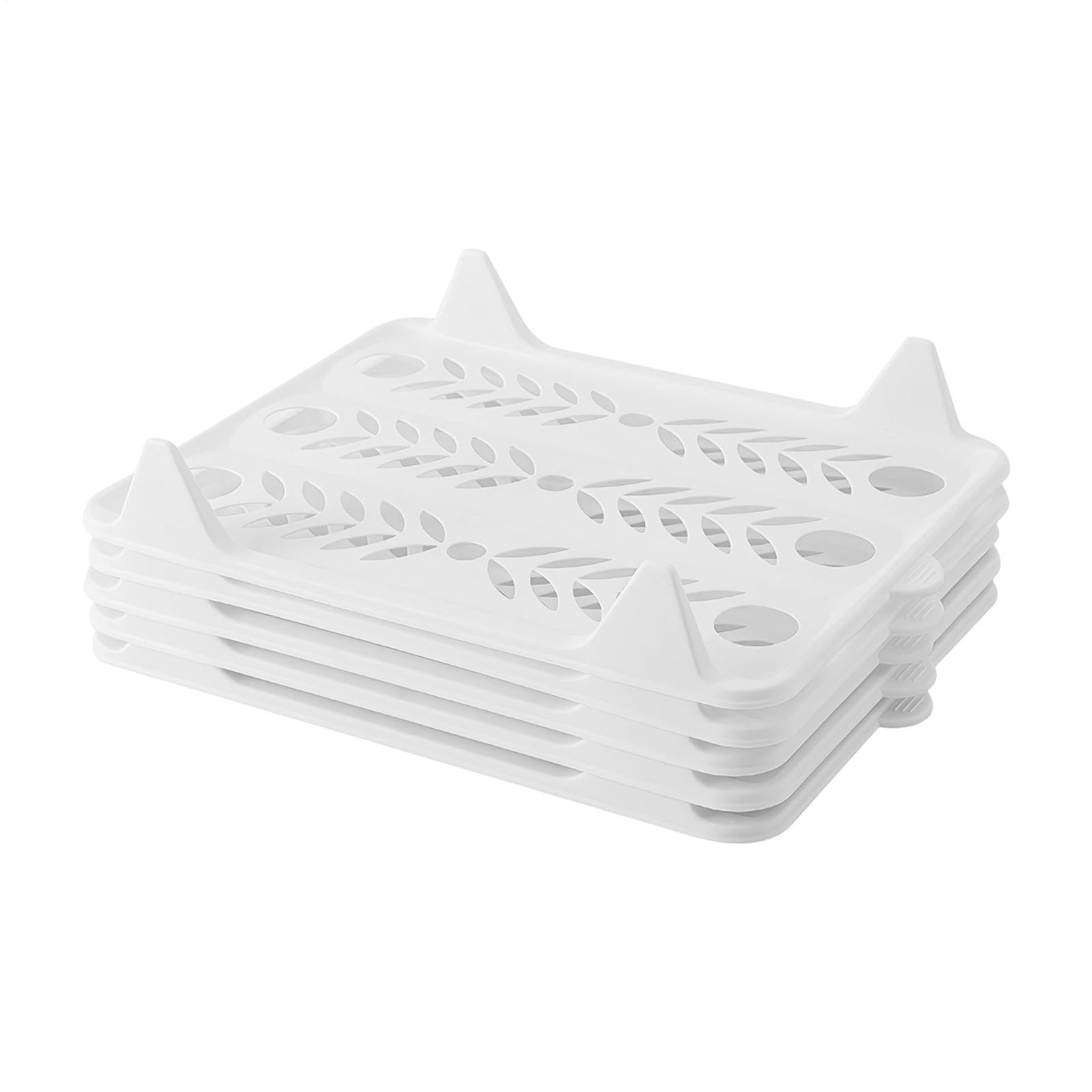 Organizador de Camisas Apilable 5 Piezas de Separadores de Ropa | Organizador Optimizador de Espacio Para Armario Dormitorio Hogar, Jeans, Suéteres, Camisetas, Calcetines,