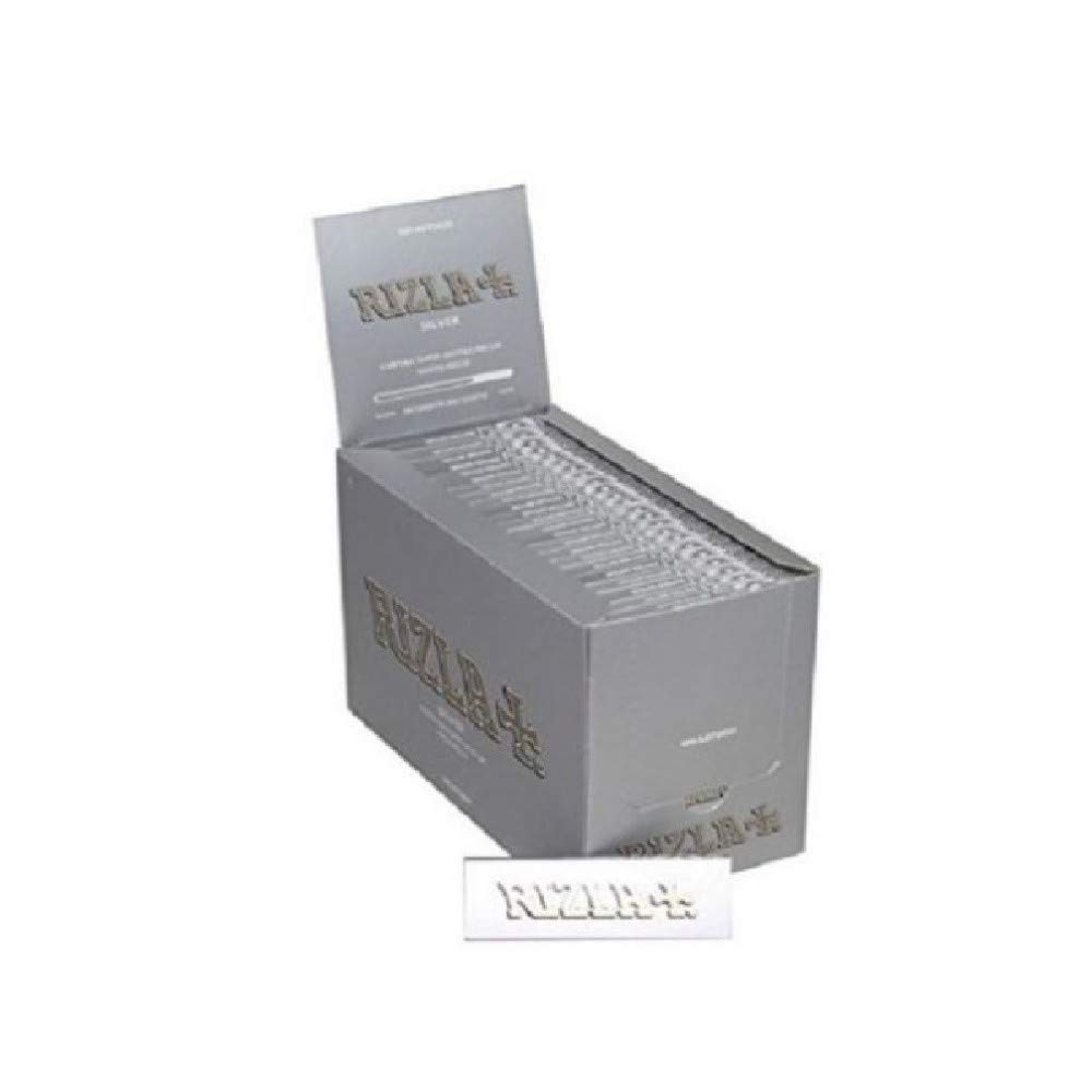 Papier à rouler RIZLA Silver court pour cigarettes en lot économique de 5000 feuilles