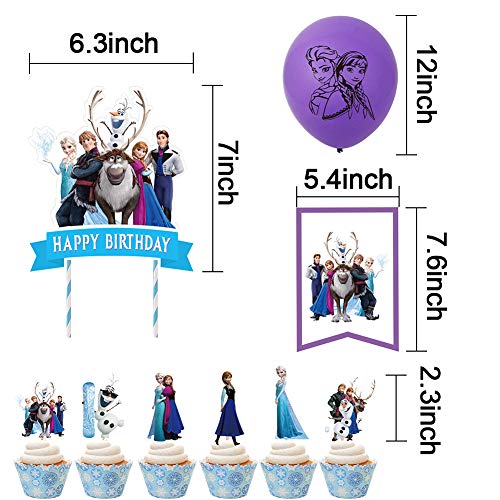 FANDE Decorazioni Feste Compleanno Fiocchi Neve