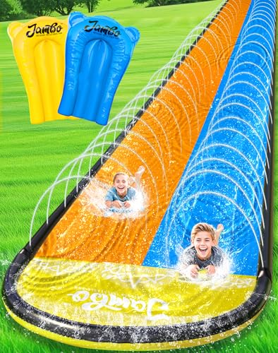 JAMBO XL Premium 20Ft Slip Splash and Slide with 2...
