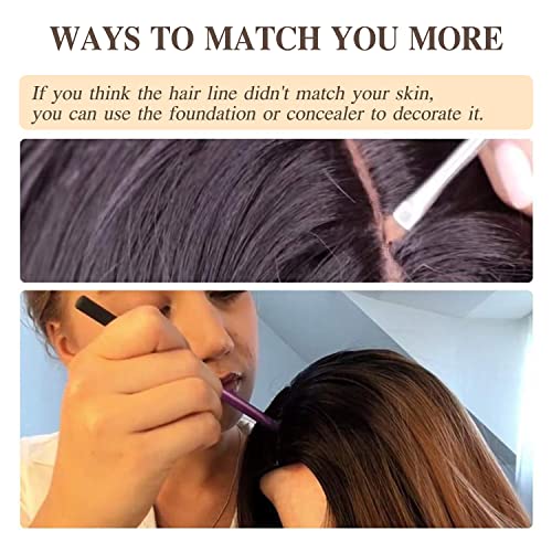 Entranced Styles Wavy Bob Wigs With Bangs For Women Black Mixed Brown Short Wavy Bob Curly Wig Synthetic Natural Looking Heat Resistant Fiber Wig #TOP5