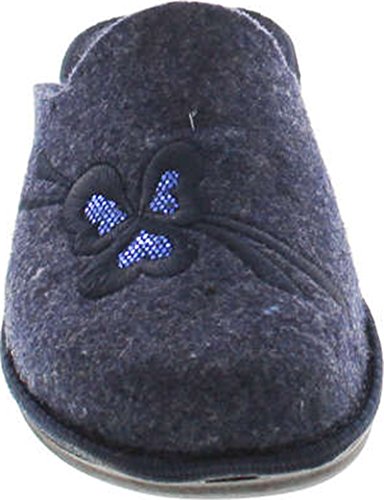 Womens 12017 Natural Wool Cozy House Slippers Made In Europe4