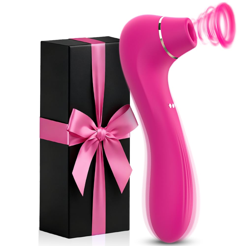 BLBK Vibratoreper Donna Clotoride Professionale Wireless, succhia clotoridea per donnaVibratore Clitoride-Per-Donna Squirt, 10 * 10 modalità di frequenza,Succhia-Clotoride sex toys Donne Coppie