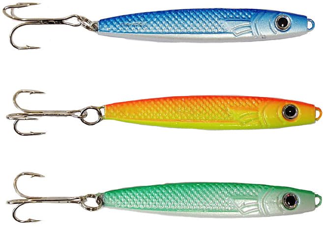 Abu Garcia Kystsilda Fishing Lures for Anglers โ Ultra-Sharp Hooks, Durable for Freshwater & Saltwater Fishing, Topwater & Jigging Lure, Assorted, 60g