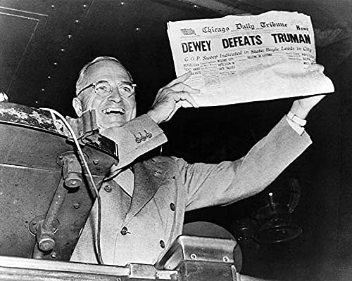 Dewey Defeats Truman Newspaper 11x14 Photograph Photo Print