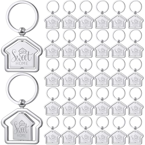FineCheer 15 Pcs Sweet Home Keychain Estate Agent Gifts for