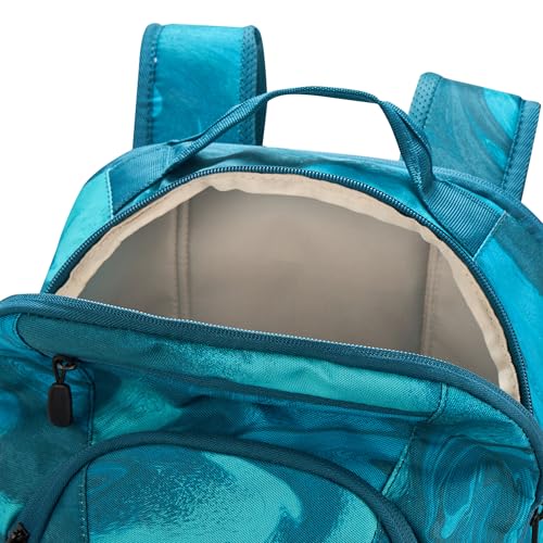 Image of High Sierra Loop Backpack, Travel, or Work Bookbag with tablet sleeve, One Size, TEAL MARBLE SWIRL