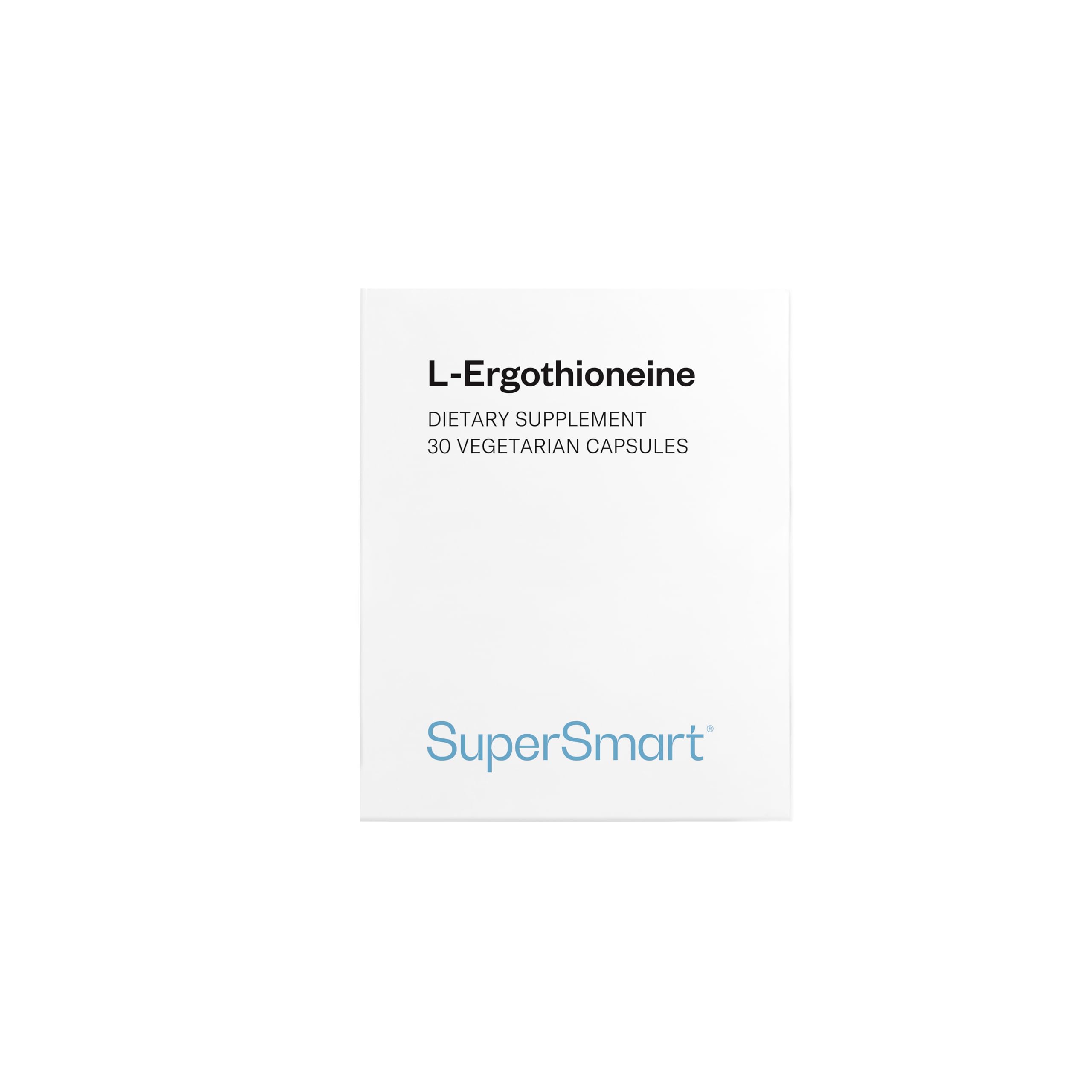 L-ergothioneine 5 Mg - Antioxydant Intracellulaire - Sans OGM - SuperSmart