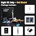 BrickSoul Light Up Kit Compatible with Lego Jaws Set Diorama - Shark 21350 Building Sets, Upgrade Wired Dimmable Lighting Accessories for Lego Fans, Not Included 21350 Model