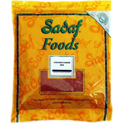 Sadaf Chicken Kabob Seasoning, 5Pounds Meat Seasonings